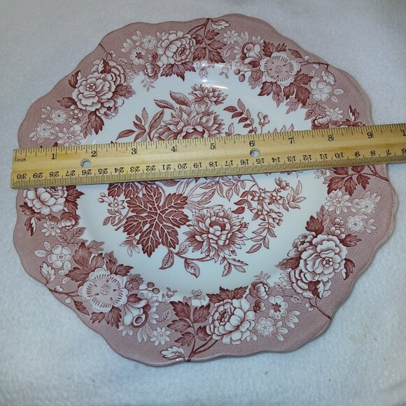 The Spode Archive Collection Jasmine Buffet Dessert Plate 9.5" Ironstone England - Picture 8 of 16